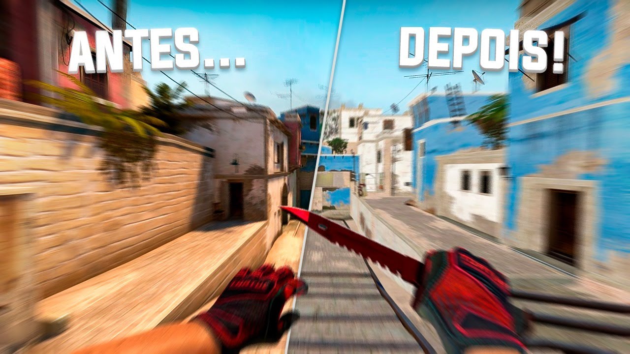 esse COMANDO TIRA as SOMBRAS do CS:GO... AUMENTA FPS? (Como ter + FPS no seu jogo)