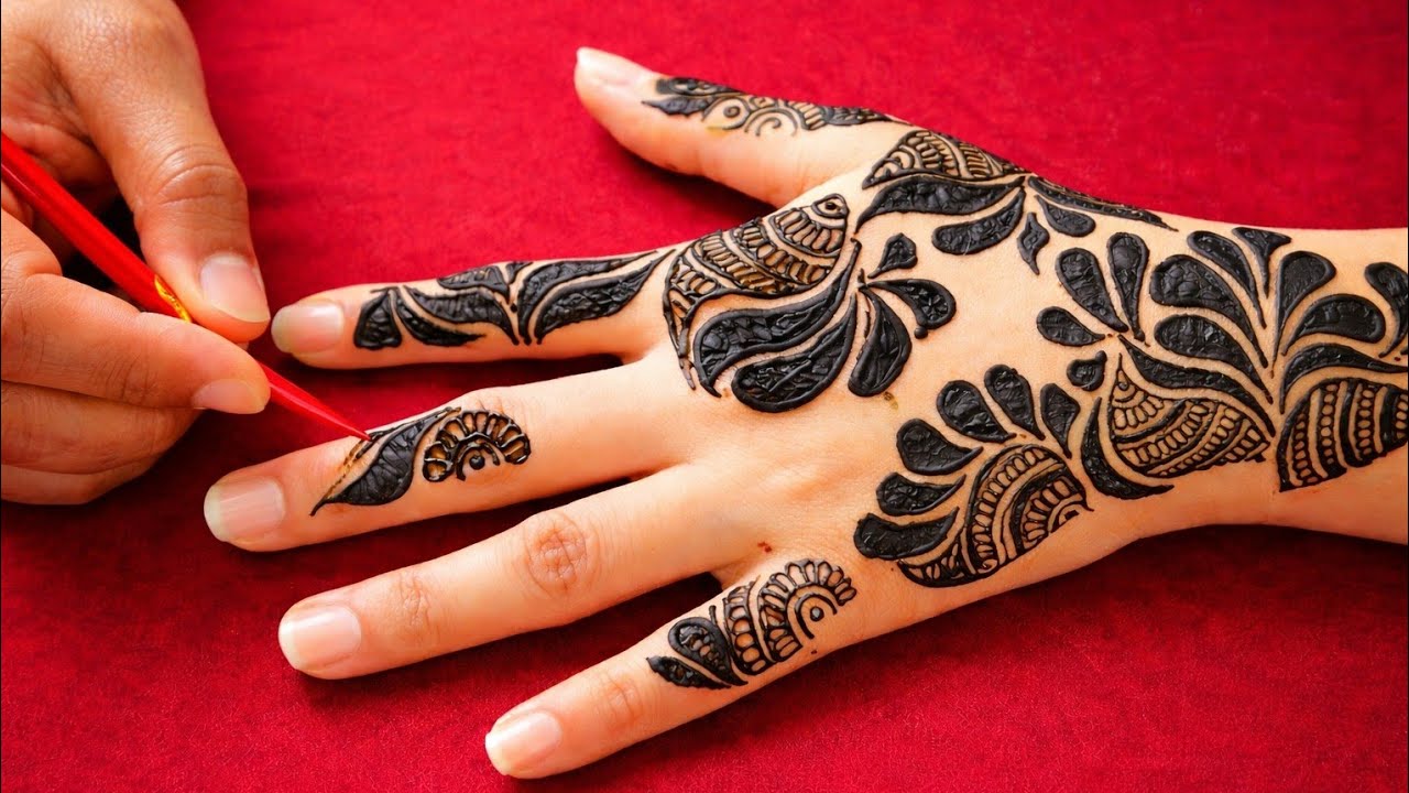 Simple Mehndi Design 2026 | Back Hand Easy Mehndi Design