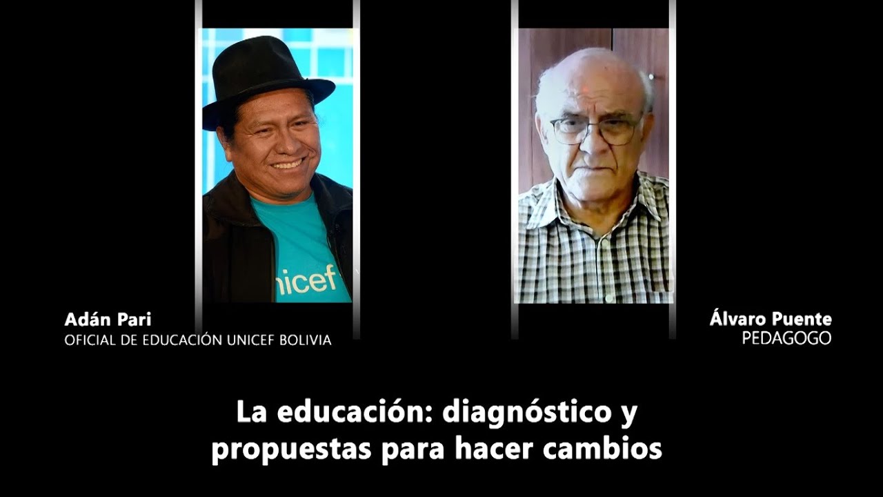 Entrevista - Diagnóstico y propuestas para la educación: Adán Pari y Álvaro Puente
