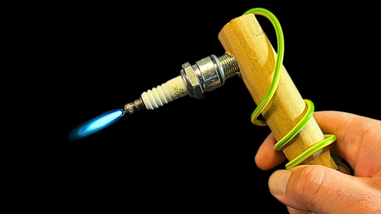 How To Make A Simple Welding Machine From Spark Plugs At Home!  DIY 2025