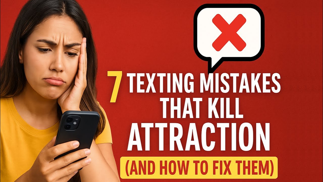 7 Texting Mistakes That Destroy Attraction (And How to Fix Them)