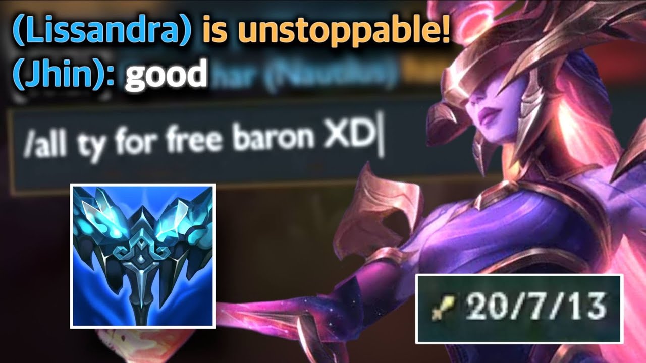 Elsa of Garendel - BEST MYTHIC ITEM ON LISSANDRA?! THEY CAN'T MOVE! (update)