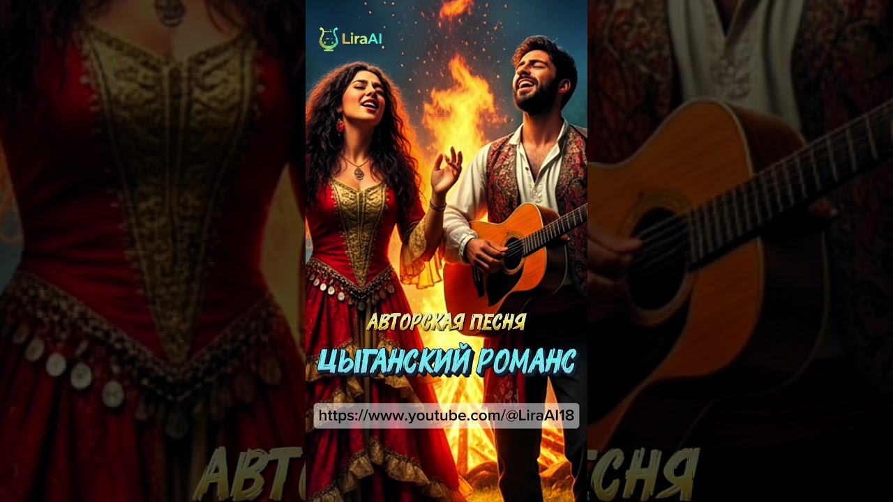 АВТОРСКАЯ ПЕСНЯ: ЦЫГАНСКИЙ РОМАНС#shorts#LiraAI#soul#sound#music#song#viral#top#топ#youtubeshorts#
