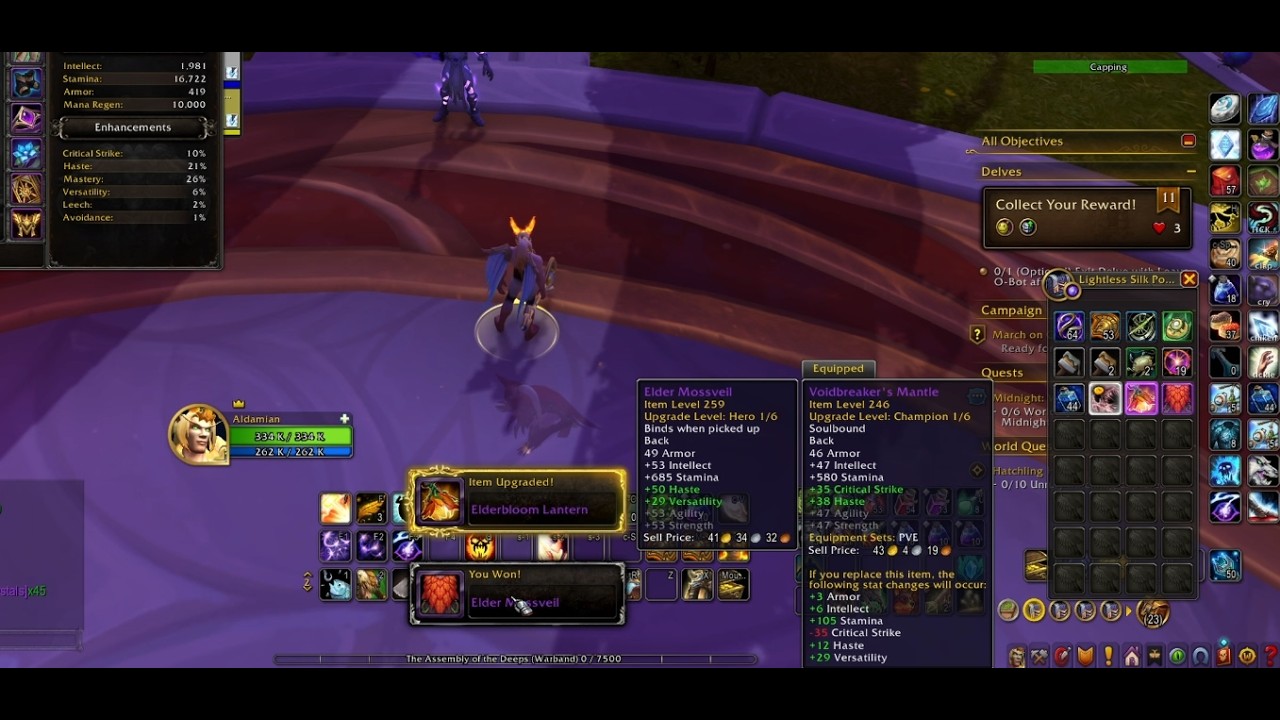 WoW Midnight│DELVES - How to Get Ilevel 259 GEARS EASY With Healers│Guide/ Gameplay 2026