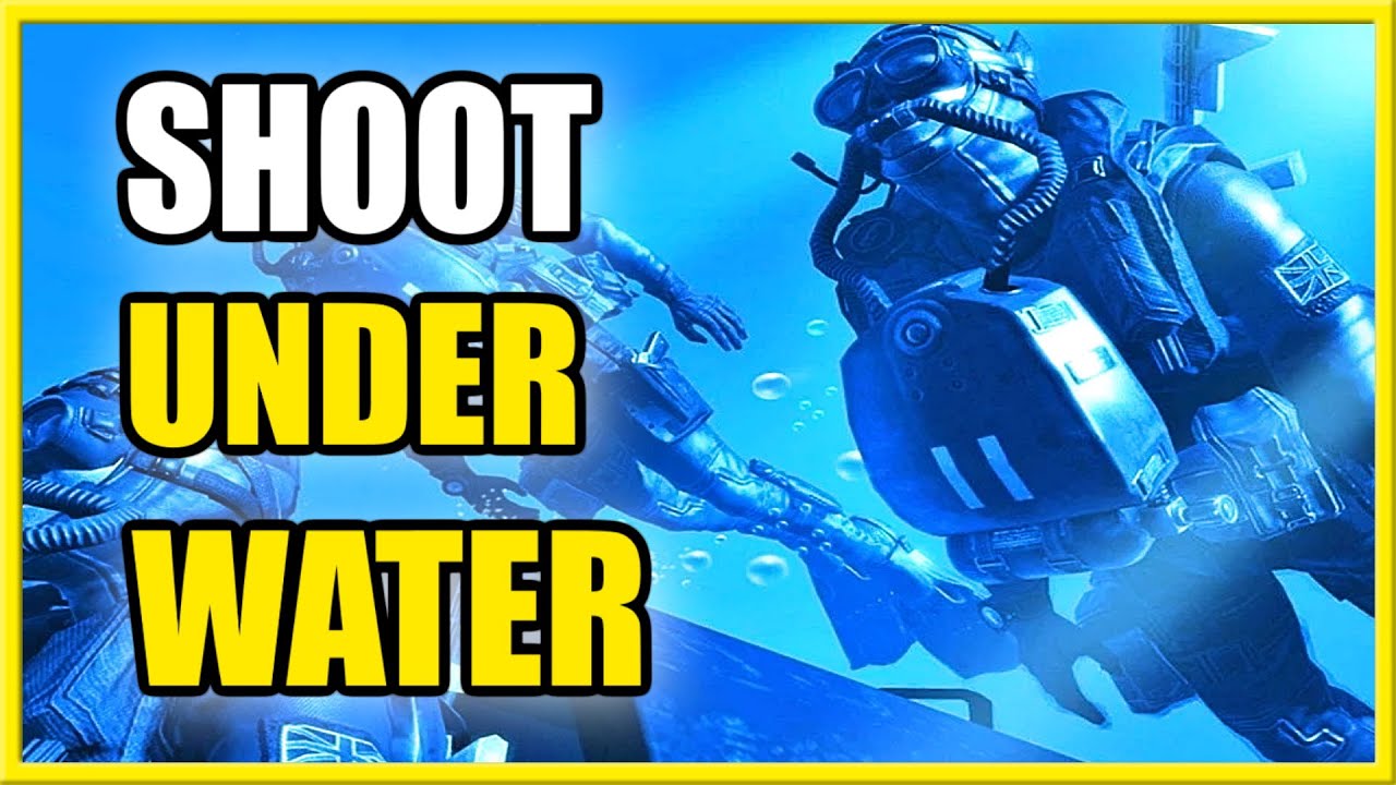 How to SHOOT UNDER WATER or Swimming in Modern Warfare 2 (Fast Tutorial)