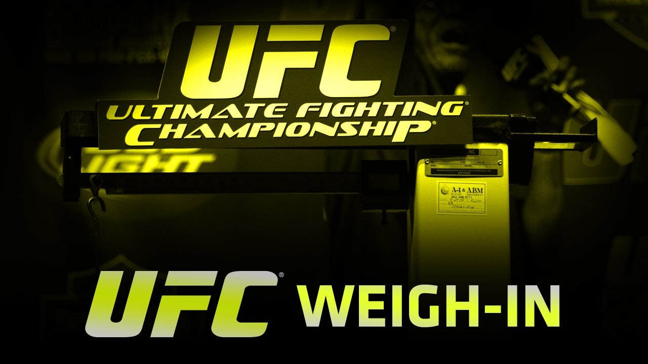 UFC on FOX 7: Official Weigh-in