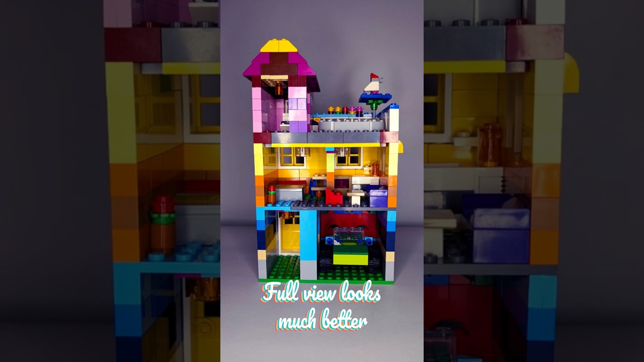 LEGO 10698 House with Garage & Pool 🏡 | MOC 