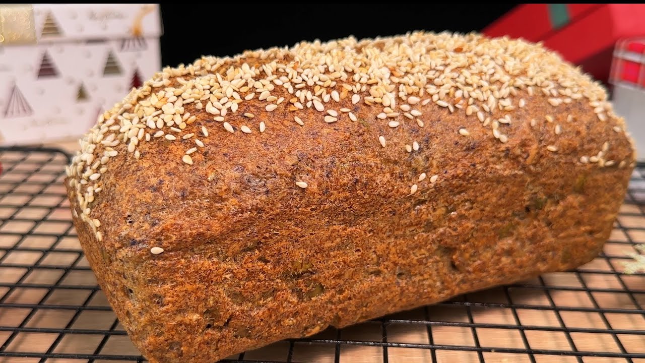 5 beste Rezepte für schnelles, gesundes Brot mit Linsen. Kein Mehl, kein Zucker, kein Öl und Gluten!