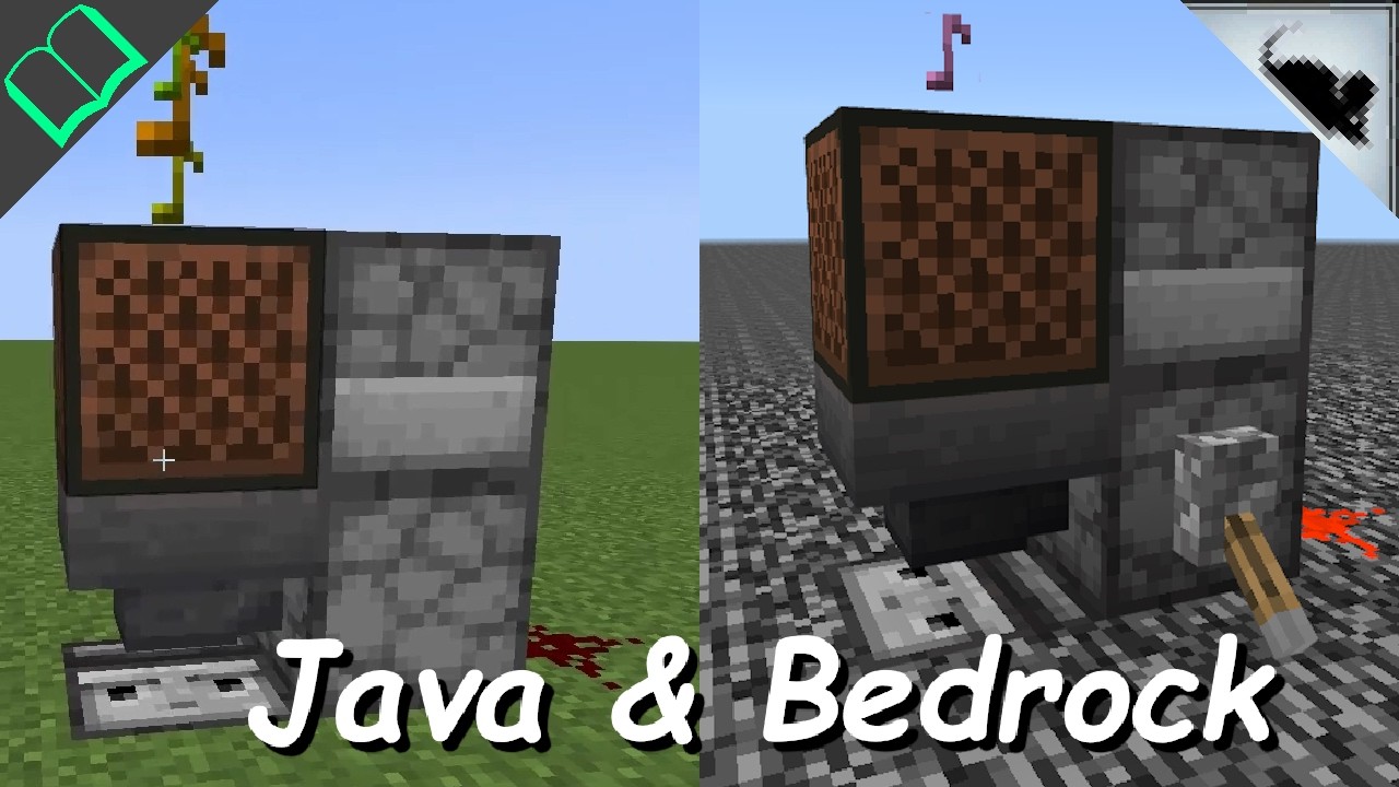 Как создать простой автоматический музыкальный автомат (Java и Bedrock 1.21) — (Руководство по сб...