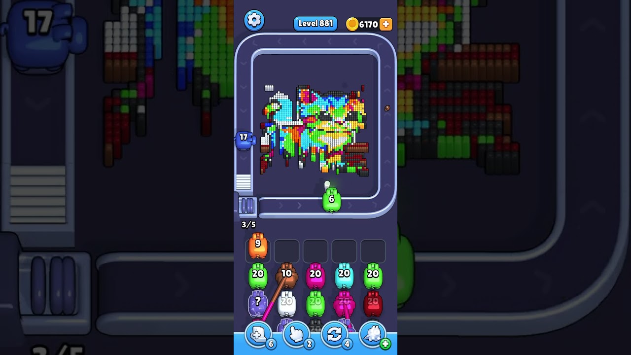 Pixel Flow level 881