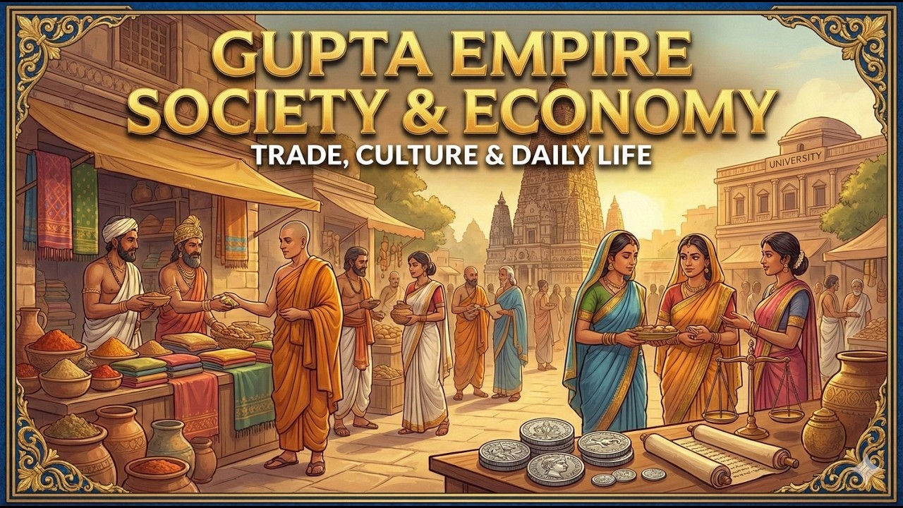 Gupta Empire Society and Economy: The Golden Age of India Explained | Ancient Indian History