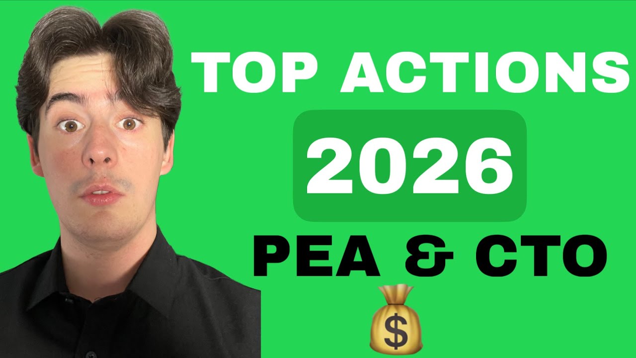 Les actions que j&rsquo;ach&egrave;te pour 2026 : mon top du moment