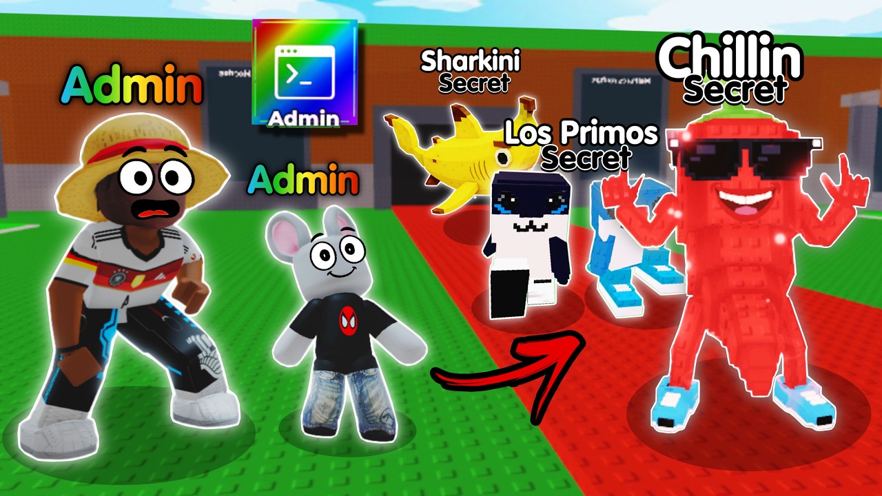 VIREI ADMIN NO ROUBE O BRAINROT e PEGUEI OS MELHORES BRAINROTS DA ATUALIZA&Ccedil;&Atilde;O!
