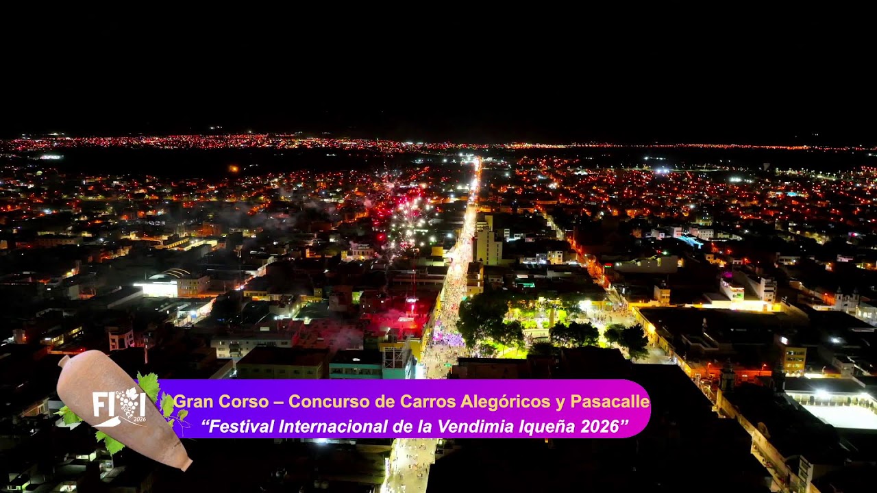 🍇🍷| &iexcl;INICIAMOS El GRAN CORSO DE LA VENDIMIA DE ICA 2026! 🍇🎉Concurso de Carros Aleg&oacute;ricos y Pasacalle