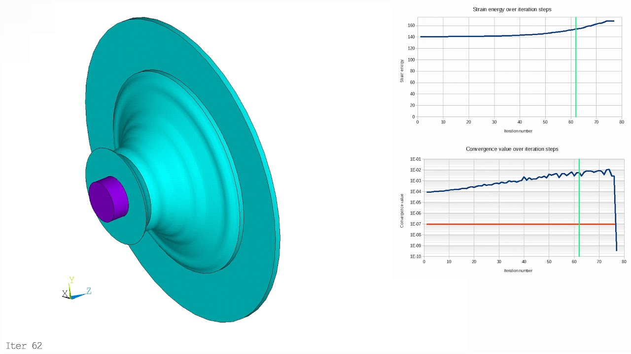 Topology optimization in Ansys Classic (lathe constraint)