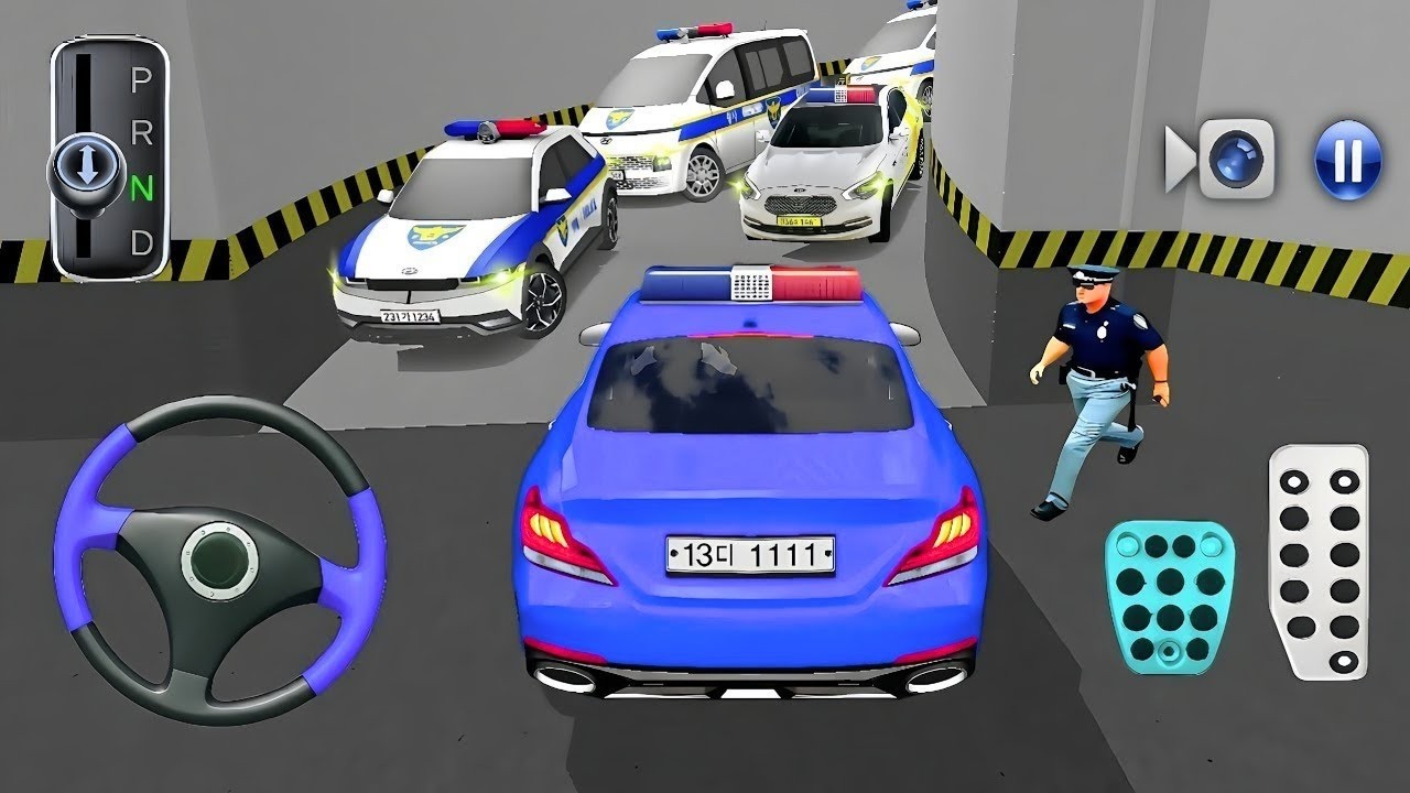 Mercedes Golden Car Stuck For Parking | 3D Driving Class |Best Android gameplay Video #cargame