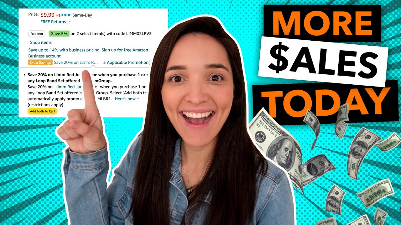 How to Create Percentage Off Promotion on Amazon - Get Promotion Message On Product Page
