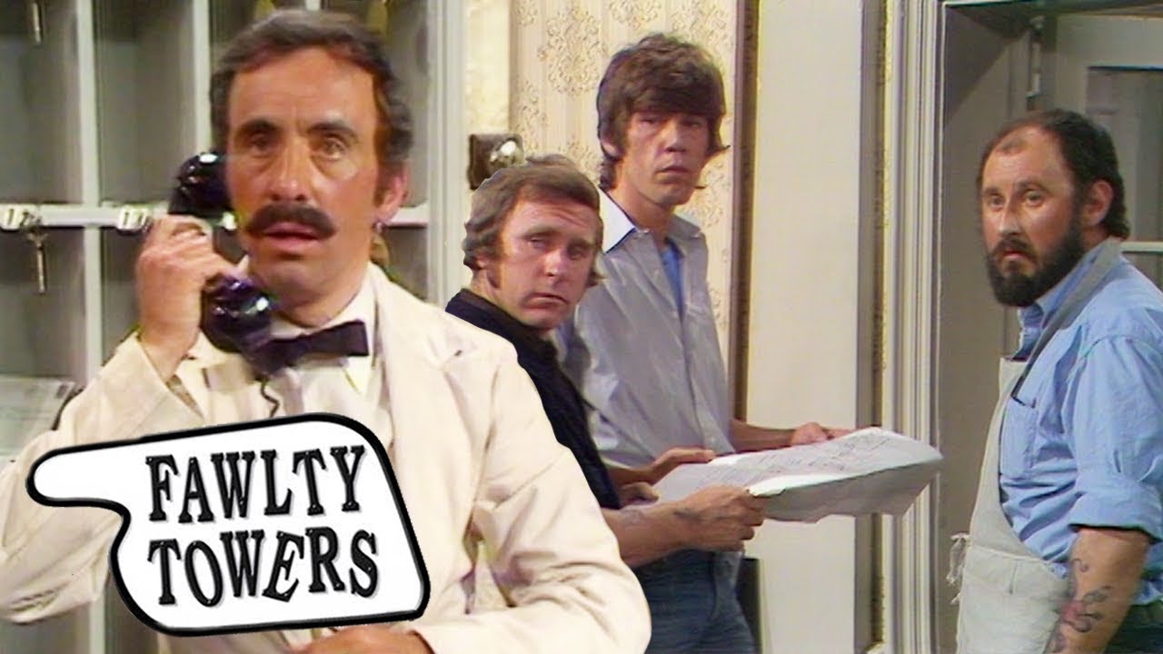Manuel Mans the Phones (HD & EXTENDED) | Fawlty Towers | BBC Comedy Greats