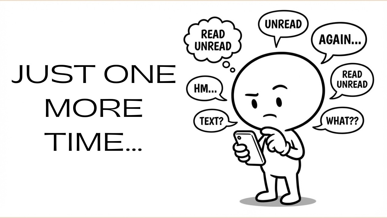 Why You Read Your Own Texts 5 Times Before Sending