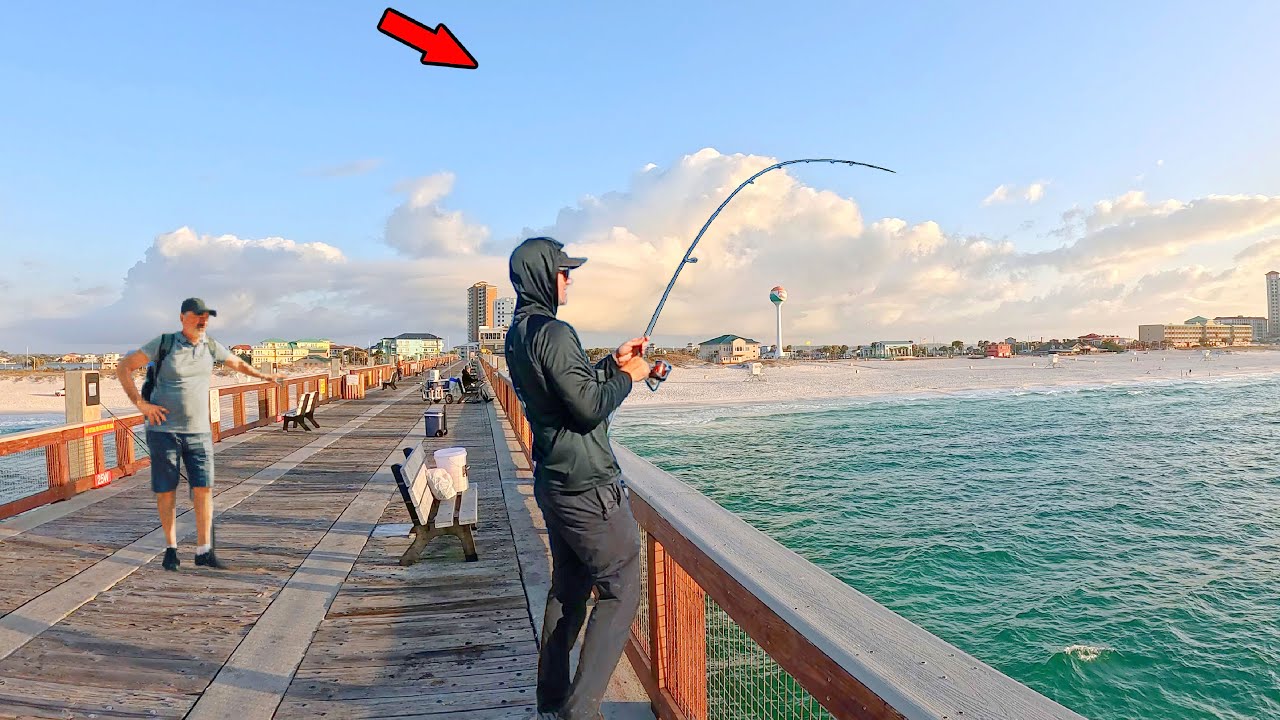 Fishing the Gulf Pier and Caught Dinner! *Spring Break 2025*