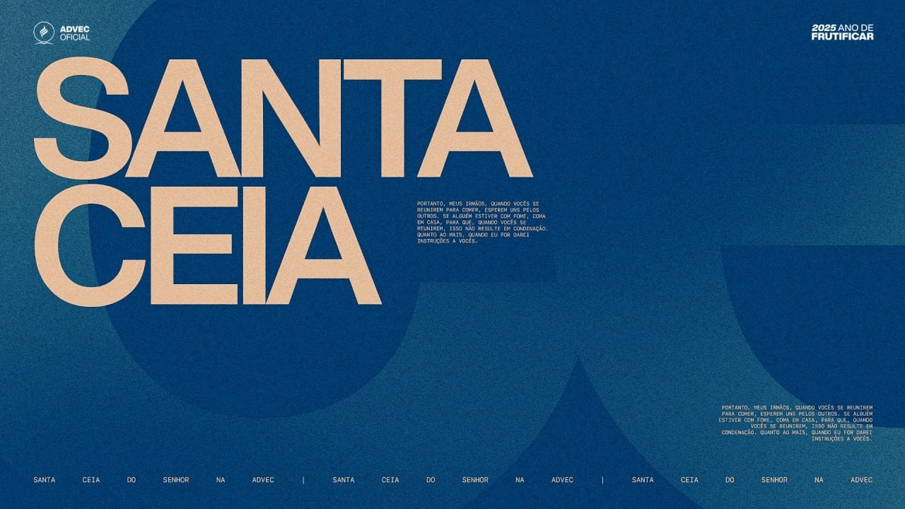 SANTA CEIA - 16/03