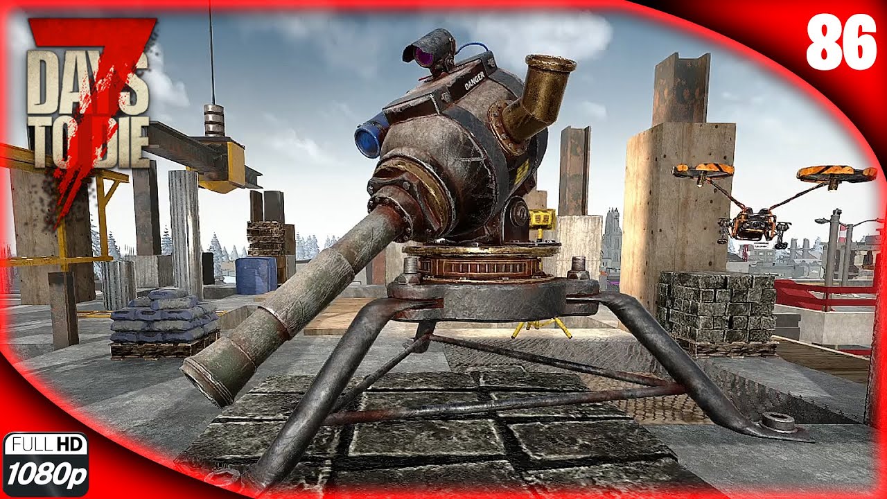 ENCONTRANDO A TORRETA DE SUCATA - 7 Days To Die Undead Legacy