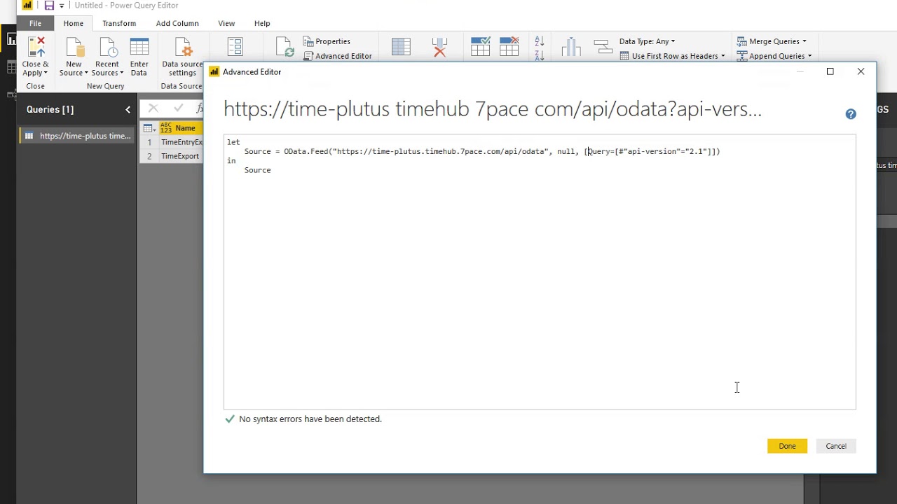 Timetracker extension for Azure DevOps: Fixing OData connection error 406