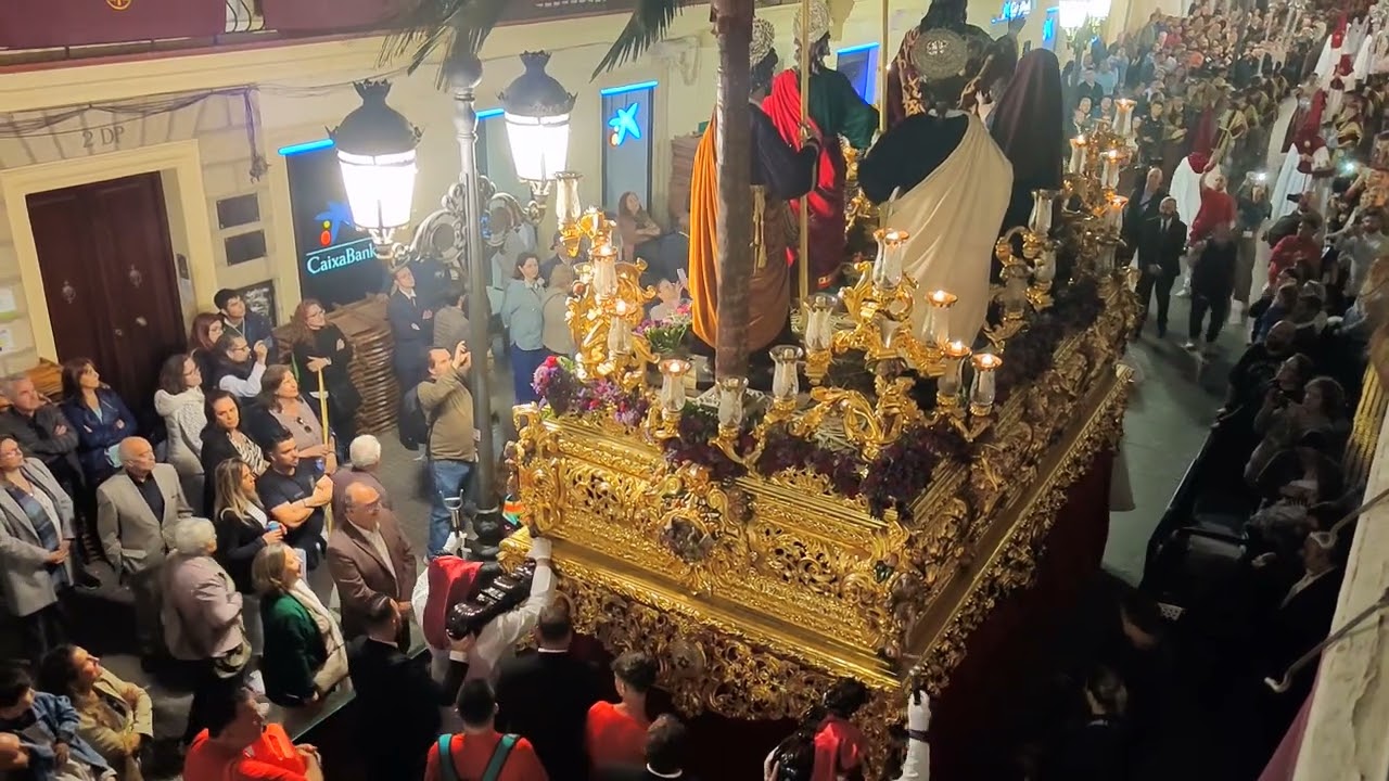SEMANA SANTA CÁDIZ 2023 - DOMINGO DE RAMOS - NUESTRO PADRE JESÚS DE LA PAZ (BORRIQUITA) - 2° PASE