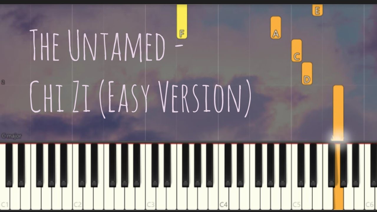 赤子 Chi Zi - 于斌 Yu Bin - Simple Piano 簡易版 | 溫寧 Wen Ning | 陳情令 the Untamed Ost (Piano Cover)