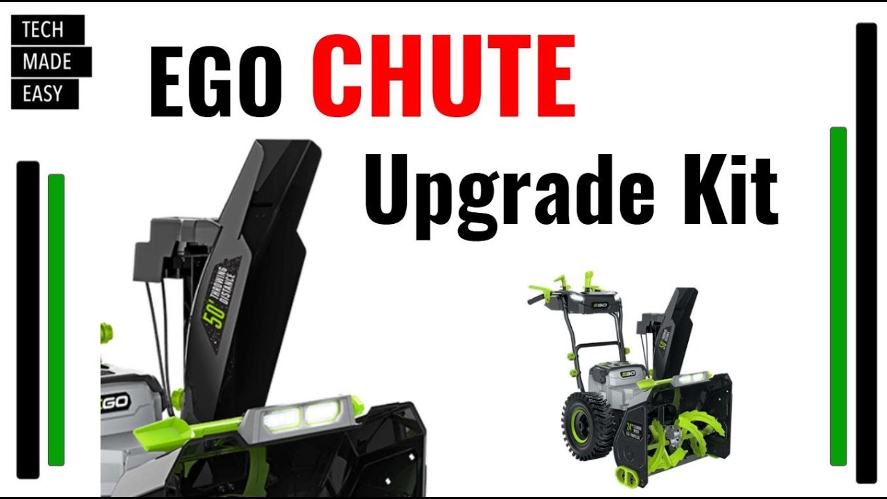 PERMANENT FIX EGO Chute Upgrade Kit  56v 2 Stage 24 Inch Snow Blower SNT2400 SNT2405 SNT2406