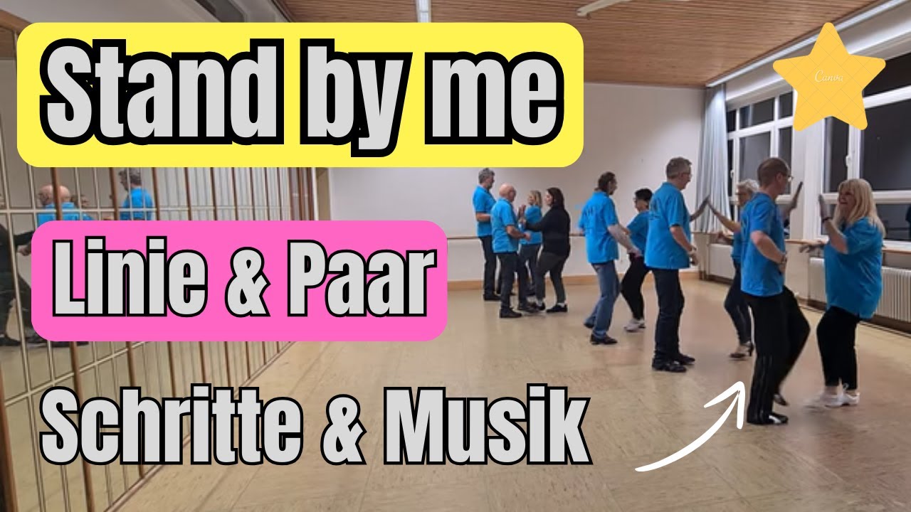 🎶Stand by me - Linedance für Anfänger-Lernvideo Musik + Schritttechnik einfach erklärt!Tanz mit!2025