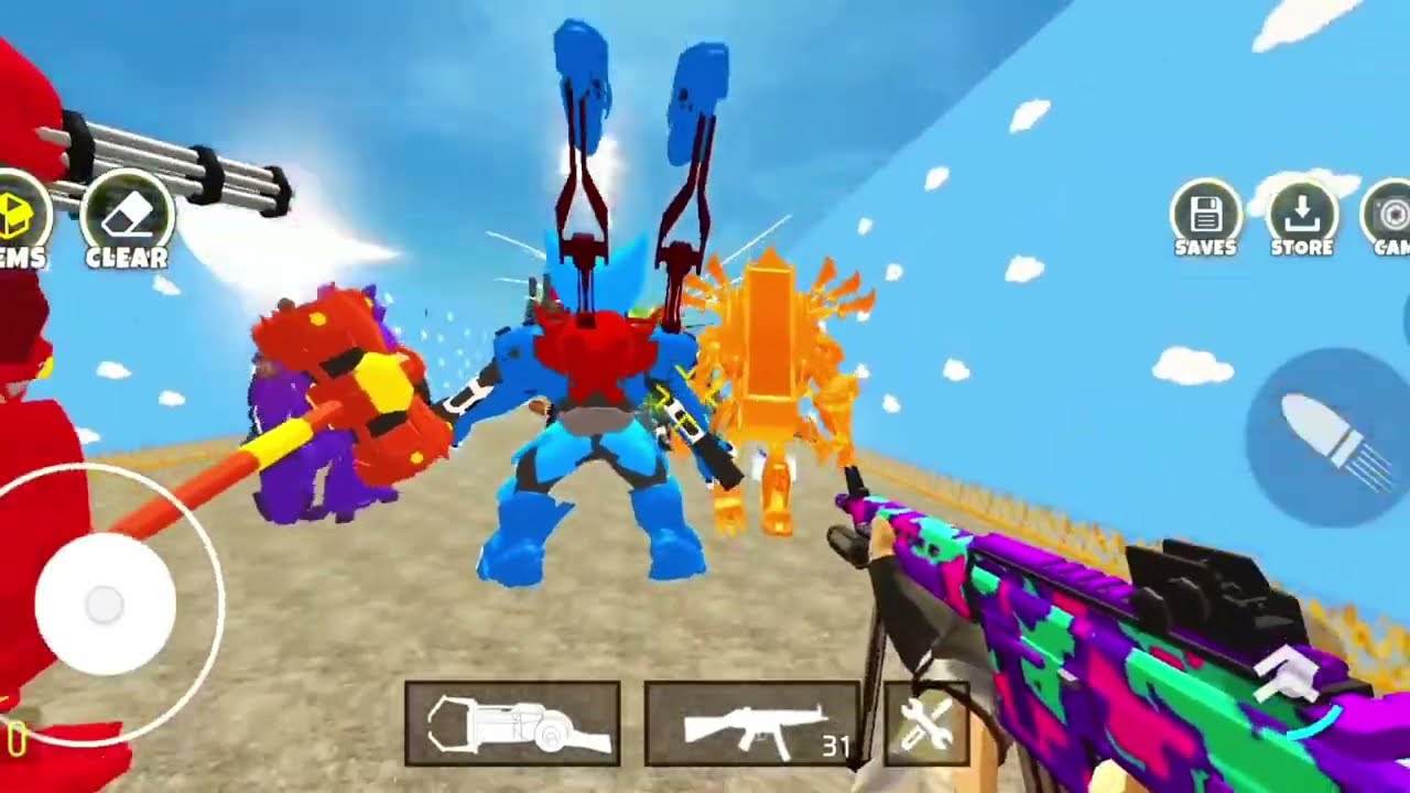 NEW UPDATE SANDBOX IN SPACE I FOUND OMNIDROID GOO GOO GAGA In Garry's Mod#garrysmod#roblox#zoonomaly