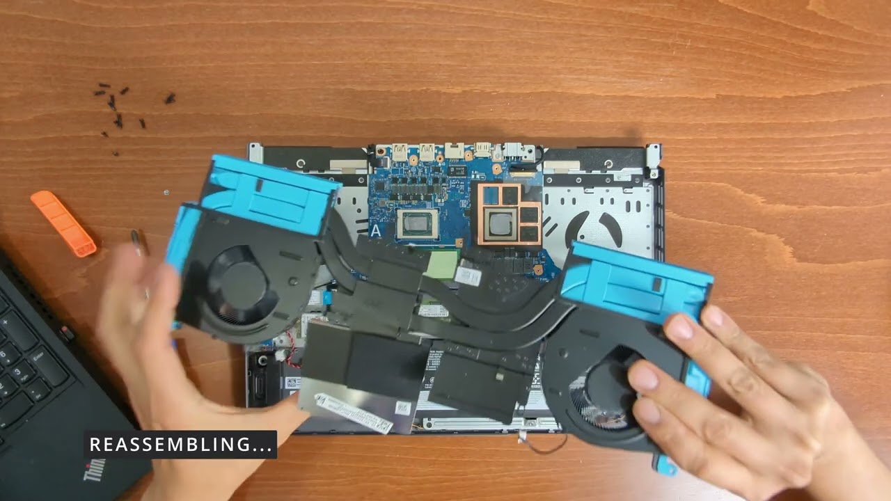 2023 Lenovo LOQ Thermal Module Disassembly