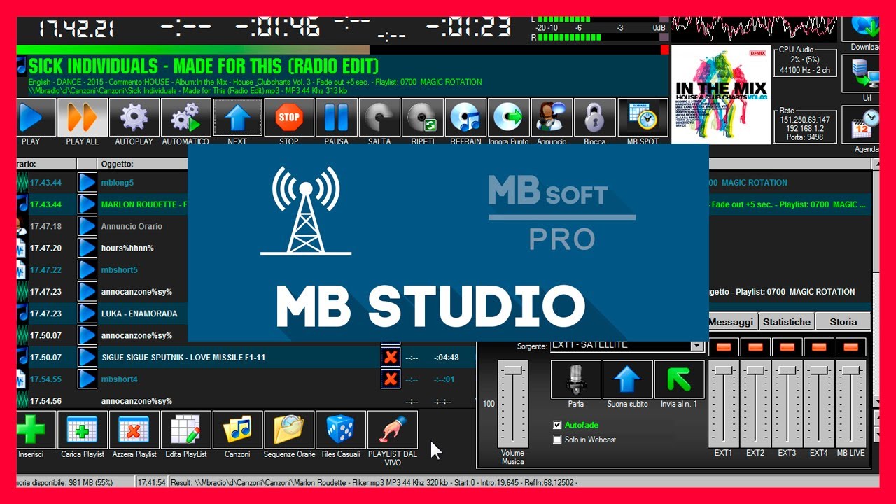 🔴MB STUDIO🔴 Como FUNCIONA y que FUNCIONES trae ✅[[TUTORIAL]]✅ //📻📻 AUTOMATIZADOR de RADIO MB Studio