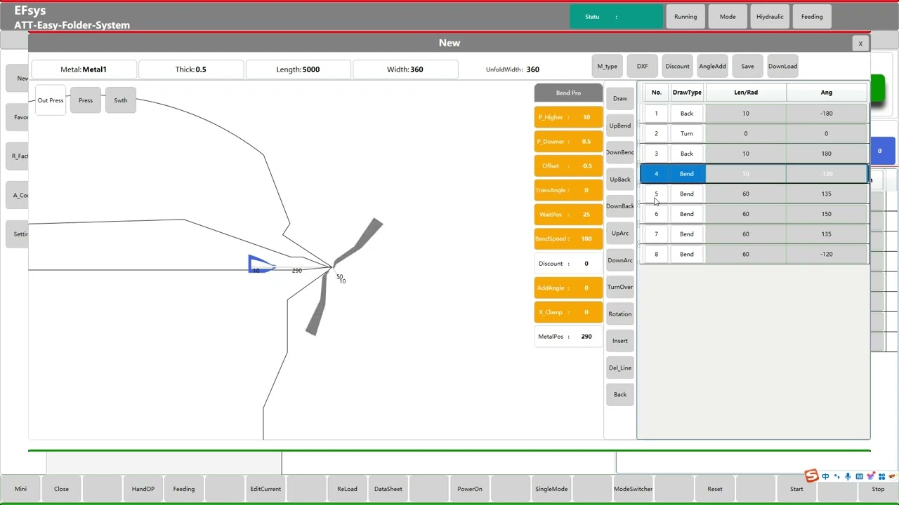 Control System EFsys