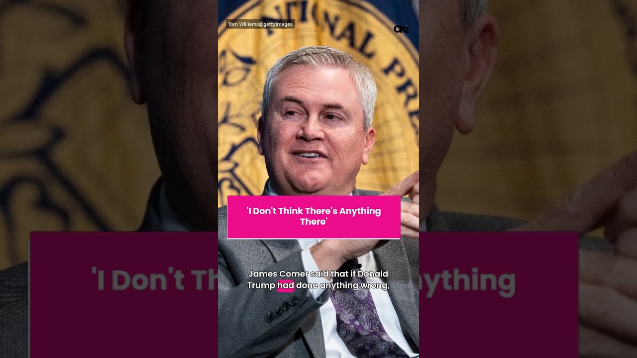 James Comer Defends Donald Trump Amid Epstein Files Drama