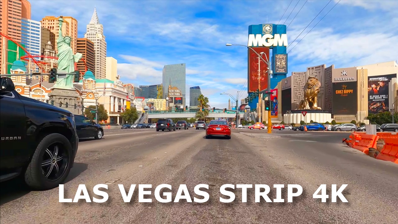 Driving the Las Vegas Strip in 4K