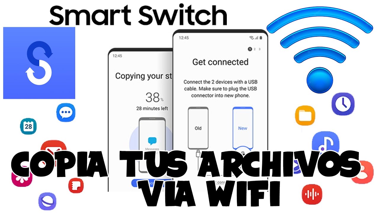 Transfiera Archivos Sin Esfuerzo Desde un Teléfono Antiguo a Samsung con Smart Switch: Guía Sencilla