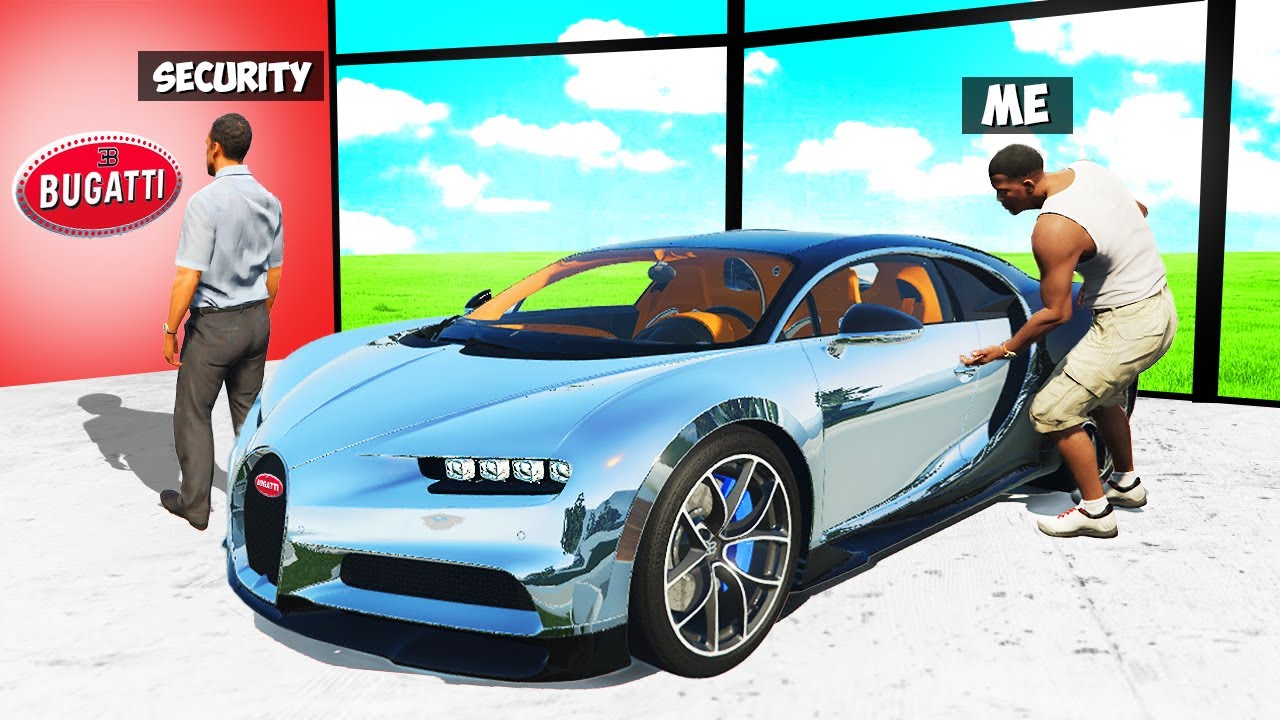Collecting RARE DIAMOND BUGATTI SUPERCARS in GTA 5!