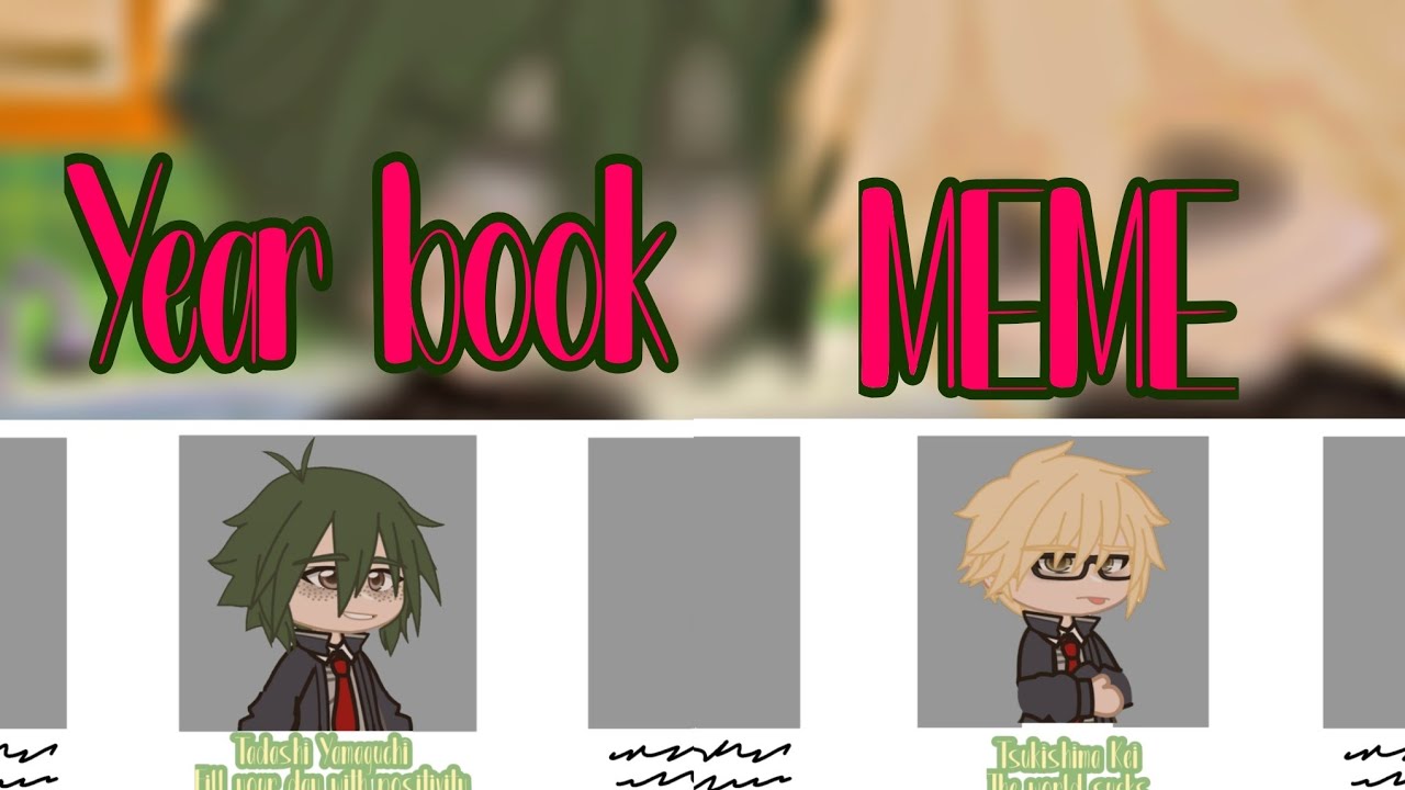 Year book 👁️📙||Meme||Tsukiyama🧂🌿||Haikyuu 2nd generation