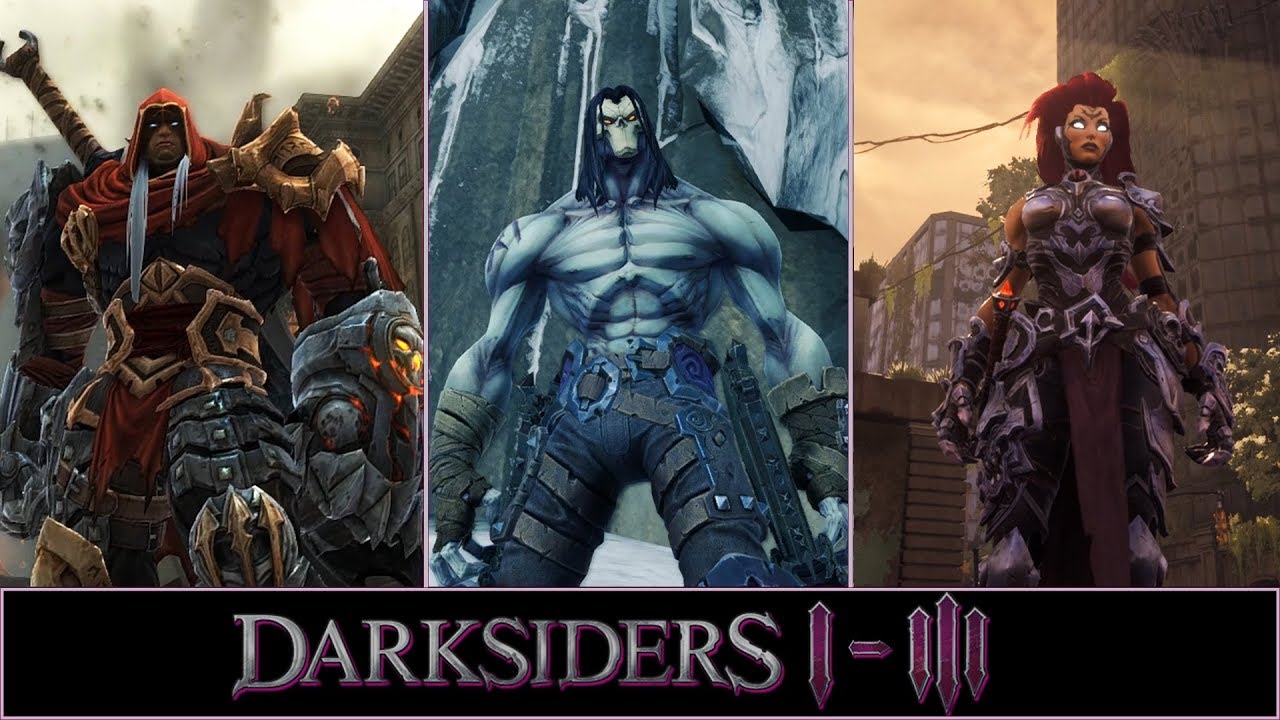 Сравнение Darksiders 1-3: первые 5 минут игрового процесса (в 4K)