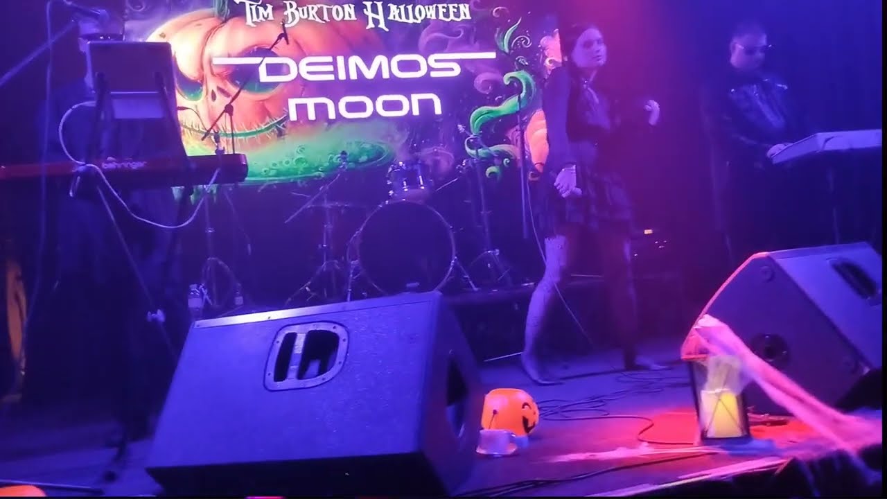 Deimos Moon - В немом кино (live Tim Burton Halloween СПб клуб Сердце 01-02.11.2025)