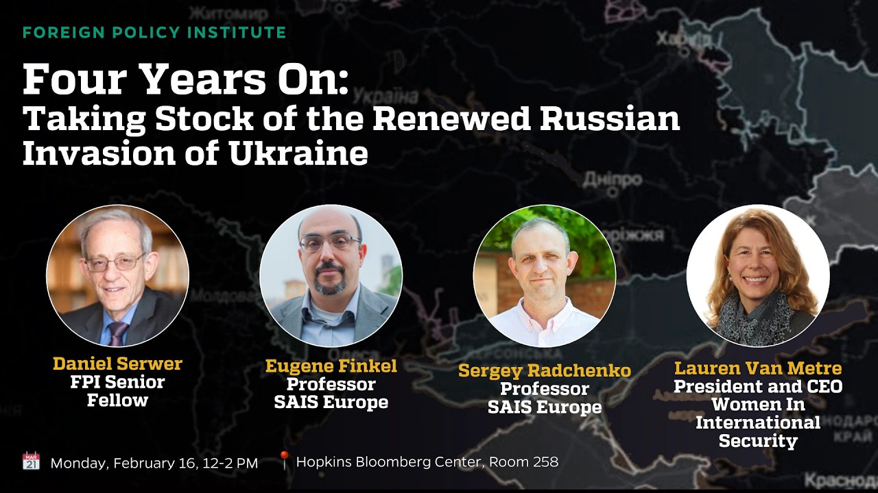 Four Years On: Taking Stock of the Renewed Russian Invasion of Ukraine