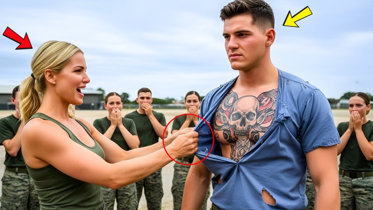 Single Dad Was Mocked During Training, Then the Female Commander Froze at His Tattoo...