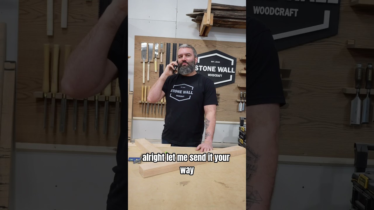 Go to instagram and get a shirt from @stonewallwoodcraft #woodworking #maker