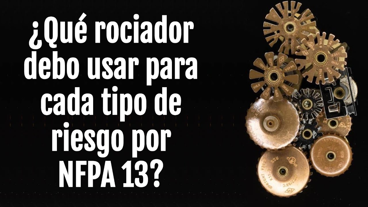 ¿Qué rociador debo usar?