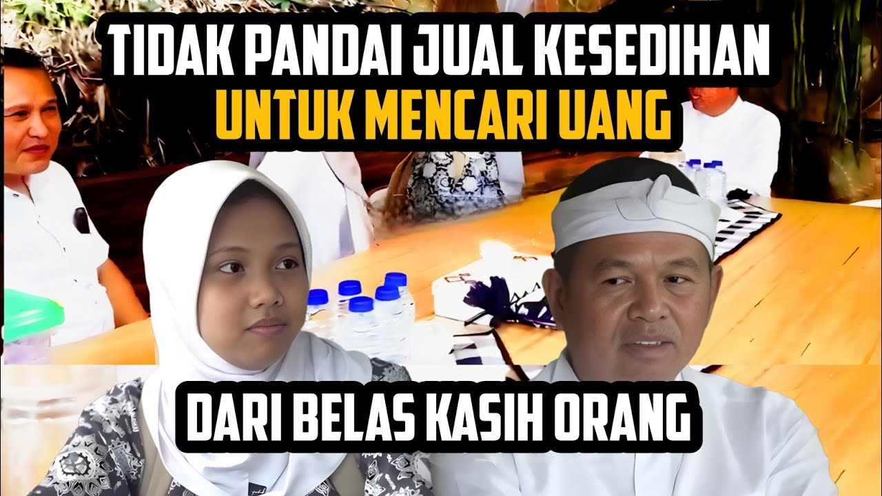 ANAK JUJUR TIDAK BISA JUAL KESEDIHAN SUPAYA DAPAT UANG