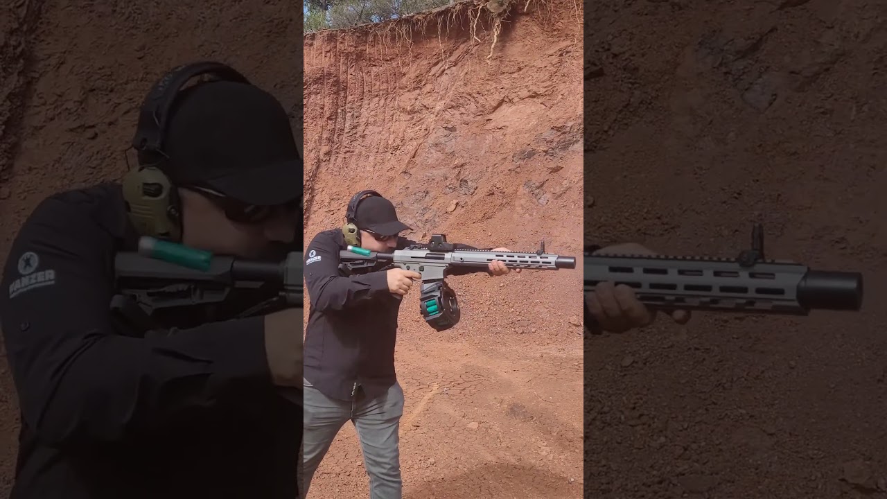 Panzer Ar-12 with drum mag
