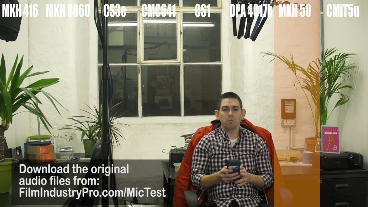 5: High End Mic Comparison IN AN OFFICE