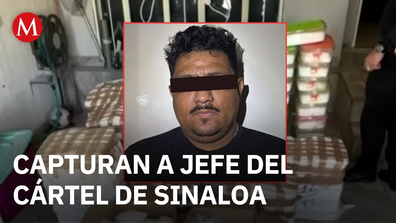 Jefe del Cártel de Sinaloa capturado en Tijuana con 422 kilos de droga asegurada